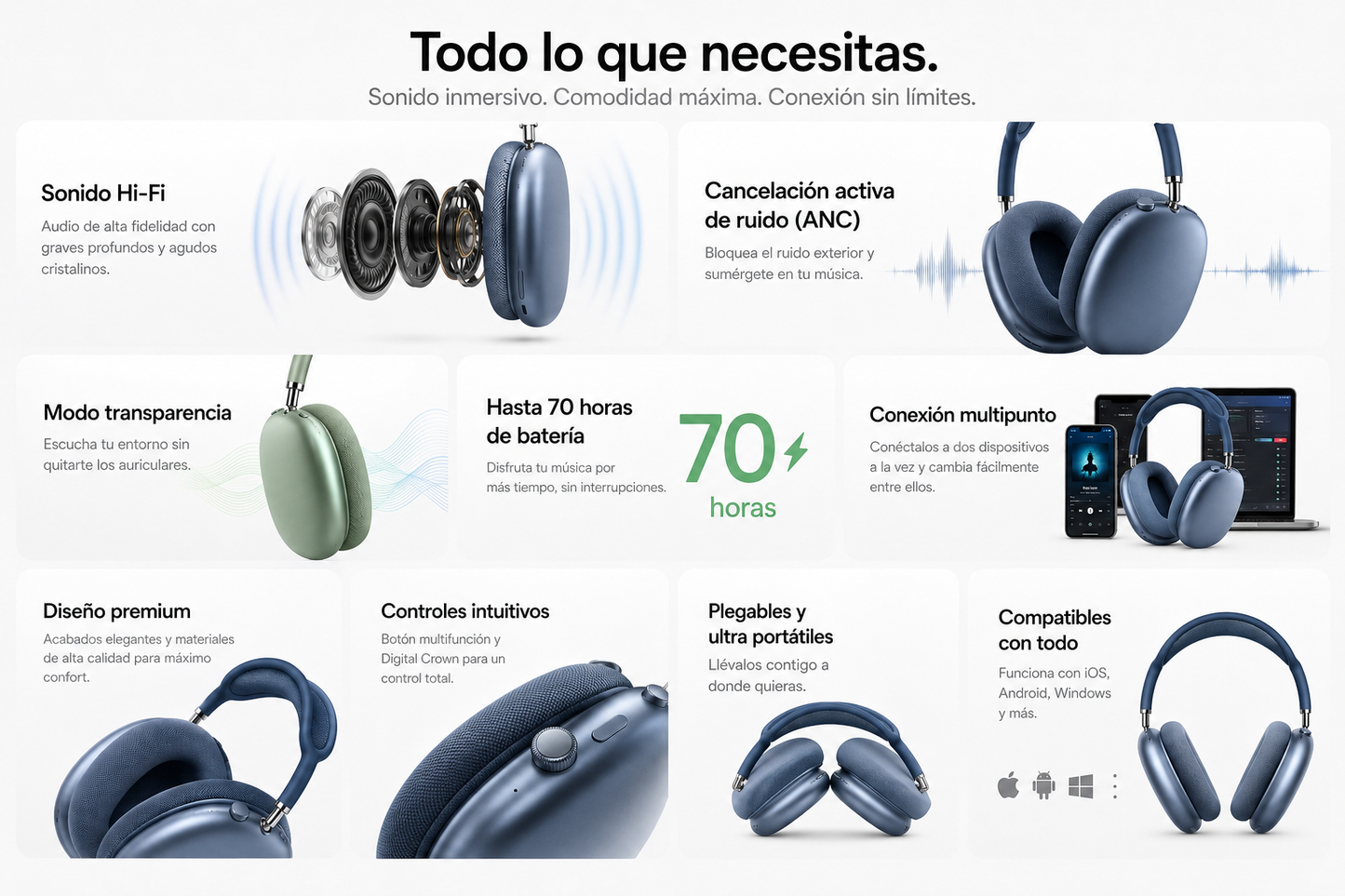 Auriculares Max